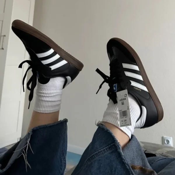 Adidas samba black (unisex) - Image 2