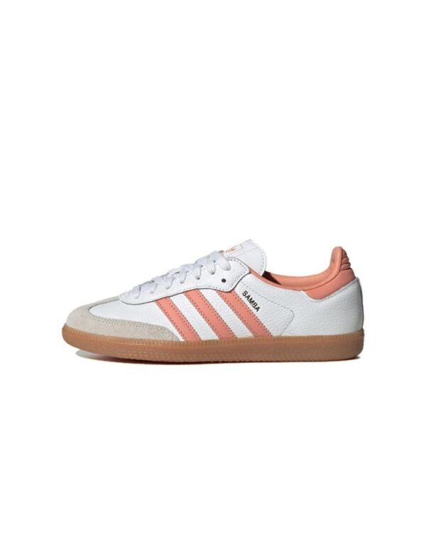 Adidas Samba OG – White / Peach Tint/.