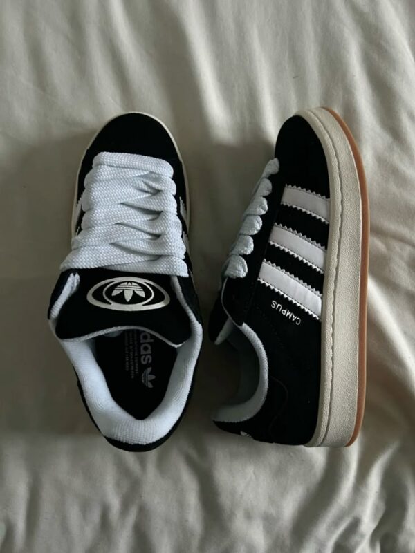 Adidas Originals Campus Black Sneakers. - Image 3