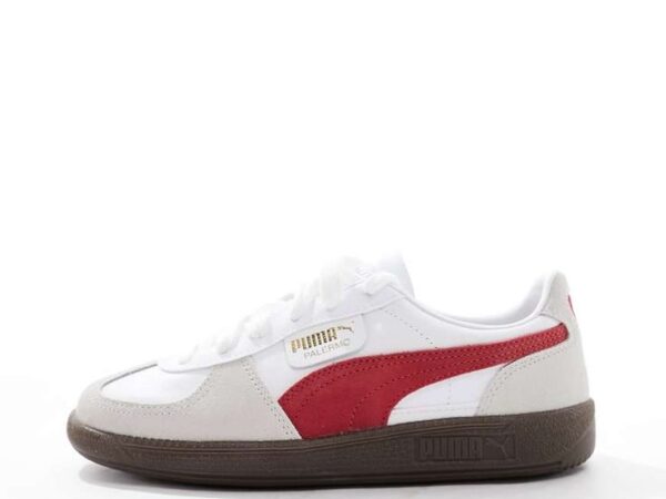 Puma Palermo white and Red.